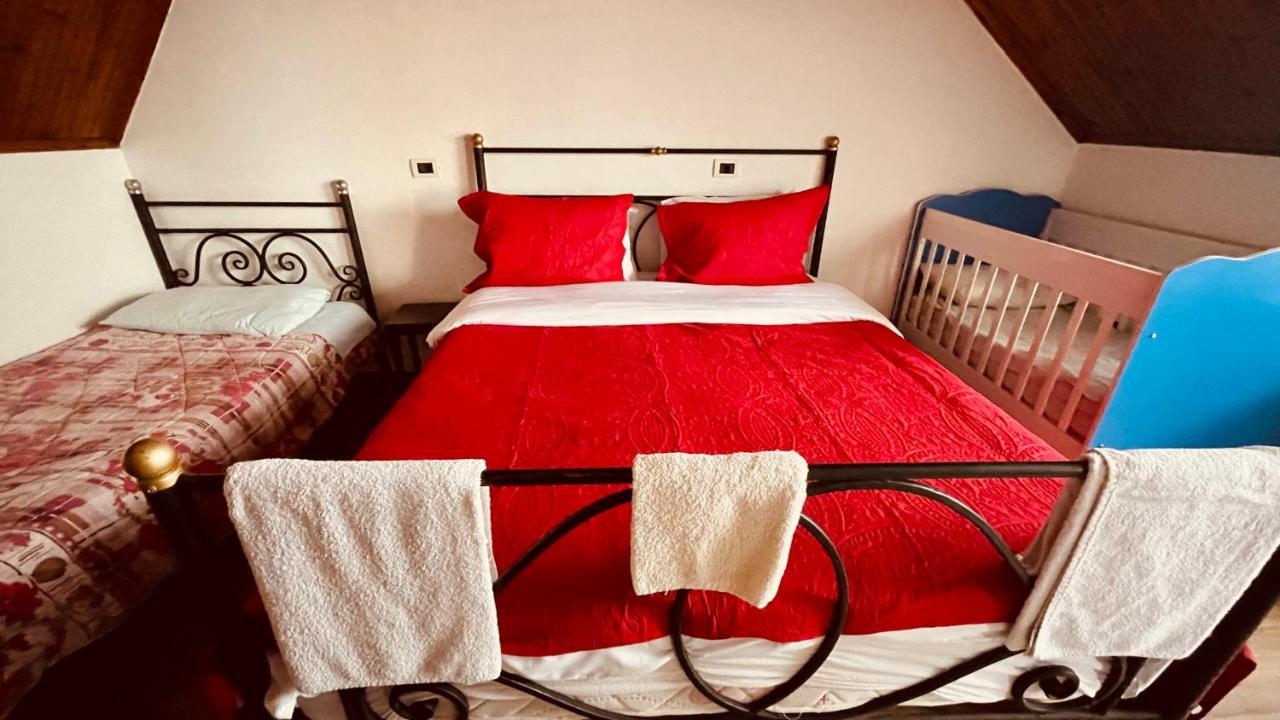 Hotel Drinos Tirana Bagian luar foto